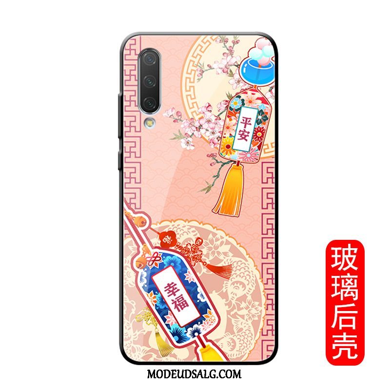 Xiaomi Mi A3 Etui Spejl Kreativ Af Personlighed Kinesisk Stil Rød