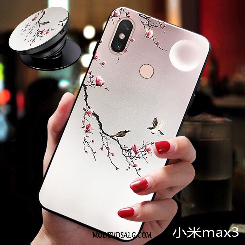 Xiaomi Mi Max 3 Etui / Cover Alt Inklusive Blå Trend Trendy Silikone