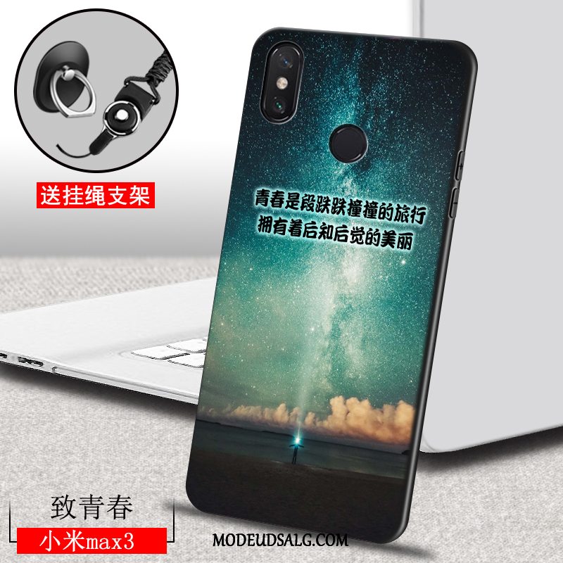 Xiaomi Mi Max 3 Etui / Cover Alt Inklusive Let Tynd Trend Blød