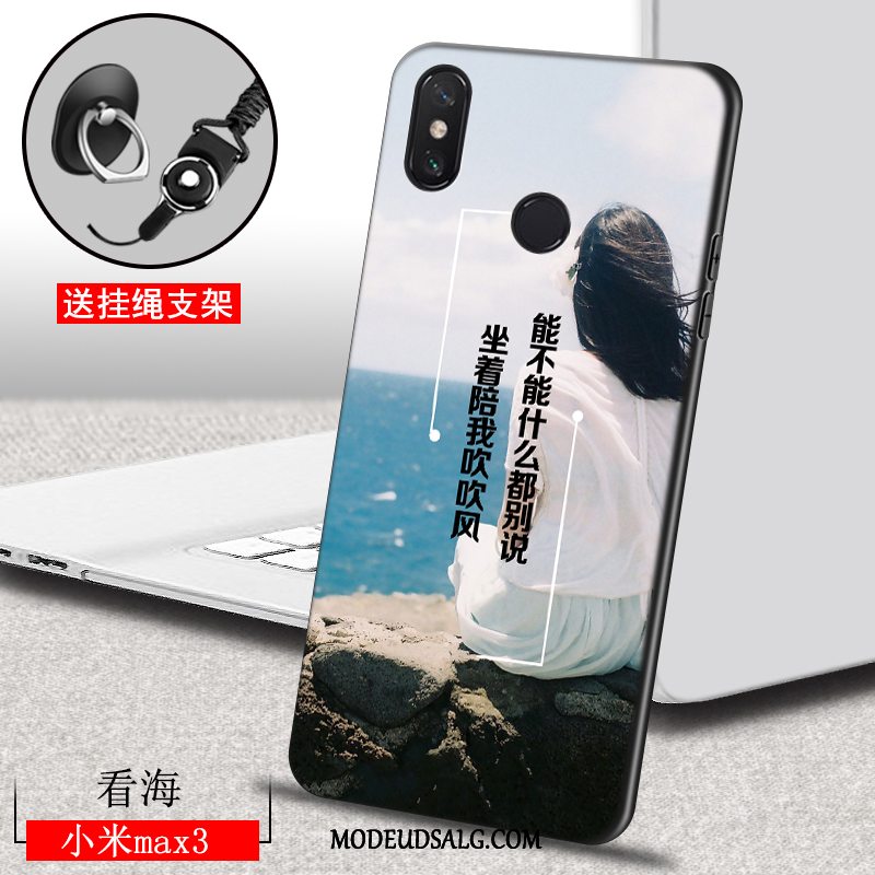 Xiaomi Mi Max 3 Etui / Cover Alt Inklusive Let Tynd Trend Blød