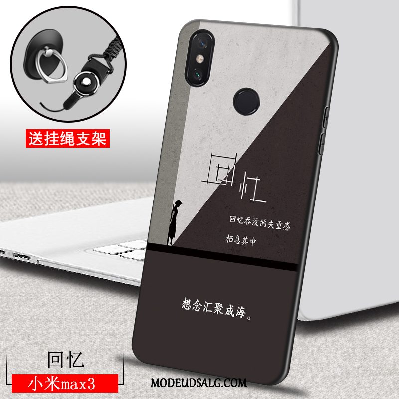 Xiaomi Mi Max 3 Etui / Cover Alt Inklusive Let Tynd Trend Blød