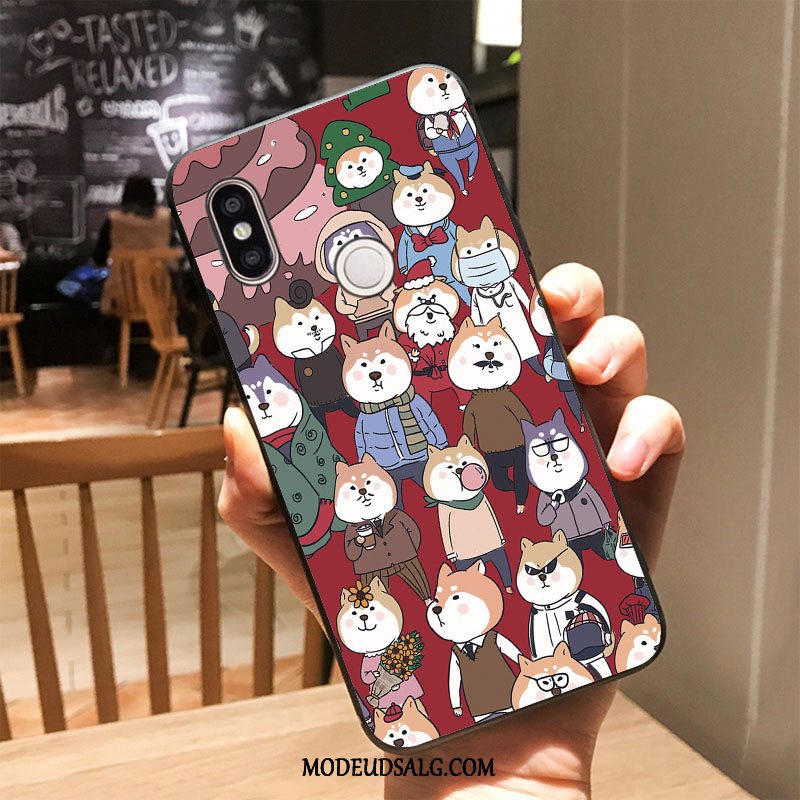 Xiaomi Mi Max 3 Etui / Cover Blå Silikone Trendy Beskyttelse Lille Sektion