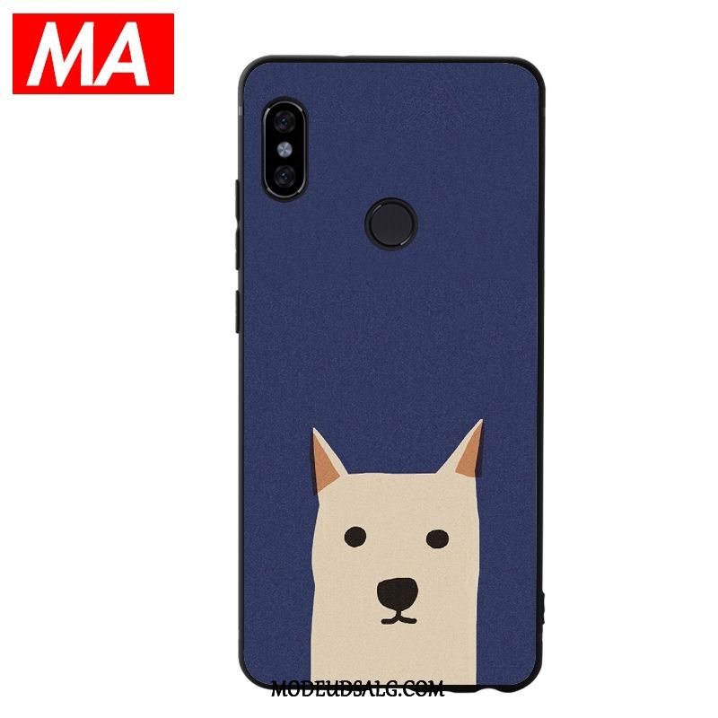 Xiaomi Mi Max 3 Etui / Cover Gul Silikone Cartoon Simple Lille Sektion