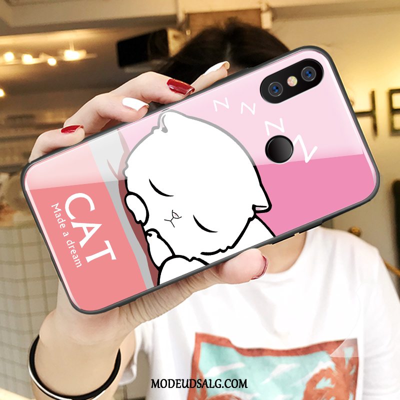 Xiaomi Mi Max 3 Etui / Cover Kreativ Cartoon Anti-fald Glas Lille Sektion