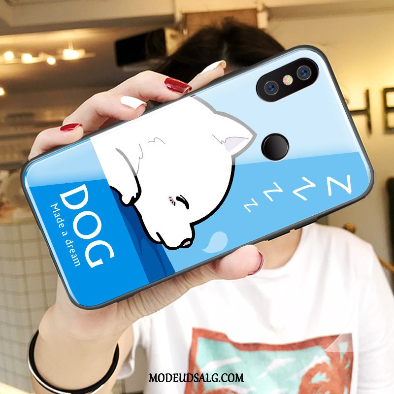 Xiaomi Mi Max 3 Etui / Cover Kreativ Cartoon Anti-fald Glas Lille Sektion