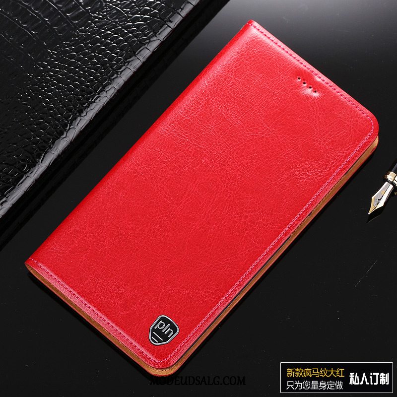 Xiaomi Mi Max 3 Etui Cover Lille Sektion Anti-fald Brun Folio