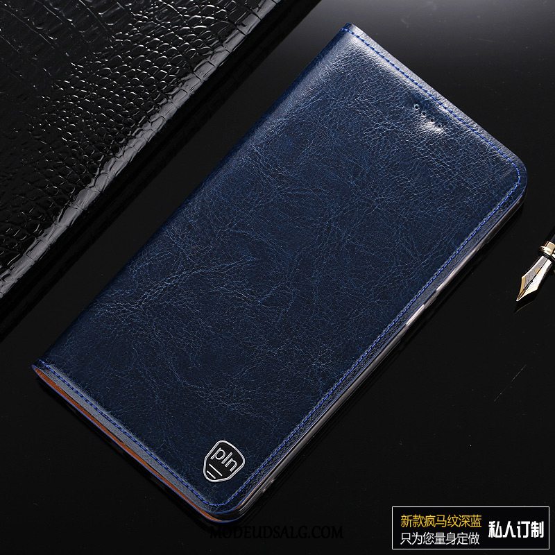 Xiaomi Mi Max 3 Etui Cover Lille Sektion Anti-fald Brun Folio