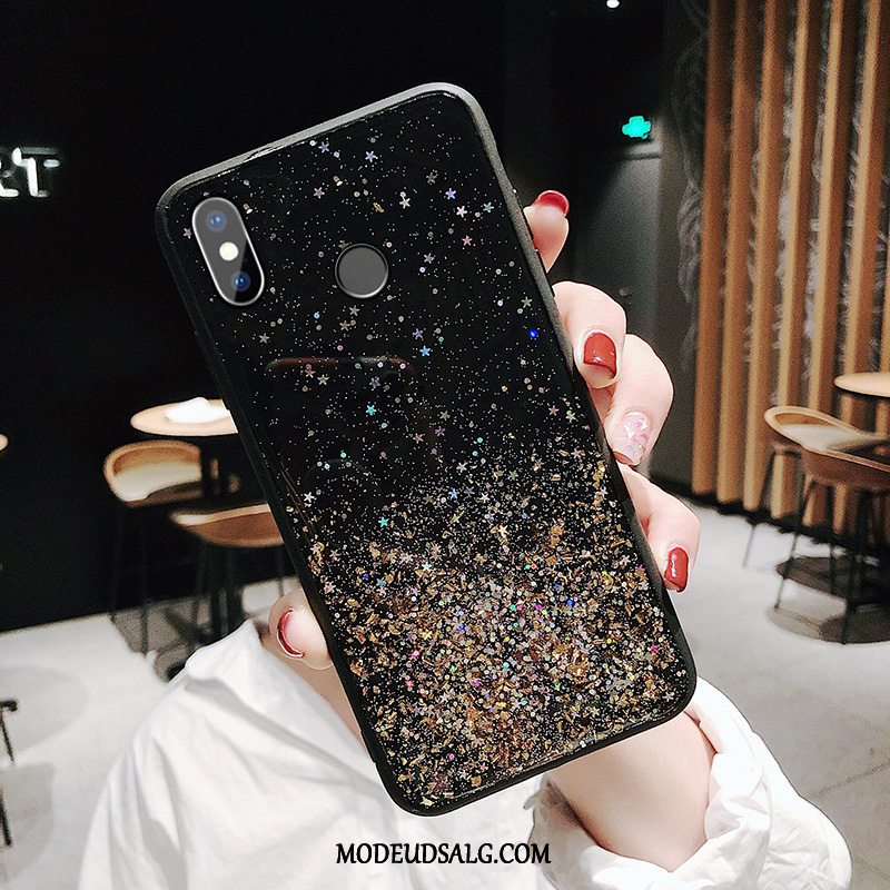 Xiaomi Mi Max 3 Etui / Cover Lyse Strass Pulver Stjerne Lille Sektion