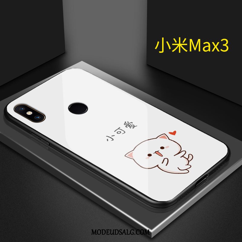 Xiaomi Mi Max 3 Etui / Cover Net Red Mønster Trend Spejl Smuk