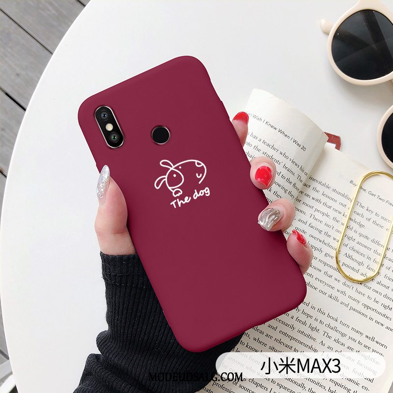 Xiaomi Mi Max 3 Etui Lille Sektion Smuk Kreativ Kat Grøn