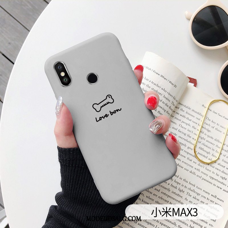 Xiaomi Mi Max 3 Etui Lille Sektion Smuk Kreativ Kat Grøn