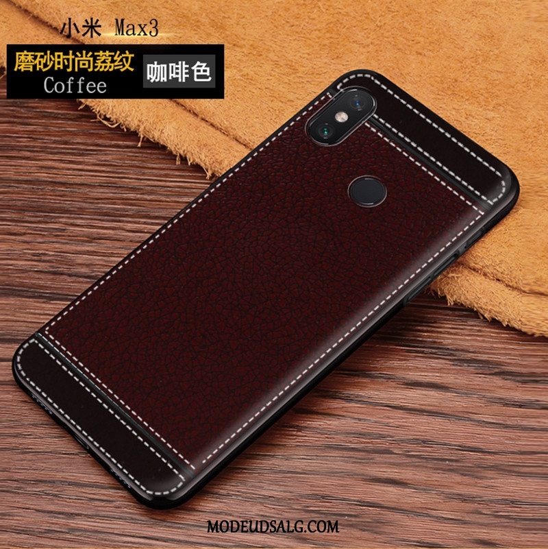 Xiaomi Mi Max 3 Etui Lyserød Ny Trend Hemming Beskyttelse