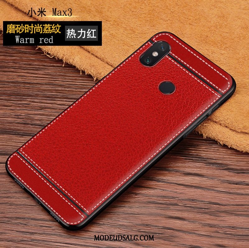 Xiaomi Mi Max 3 Etui Lyserød Ny Trend Hemming Beskyttelse