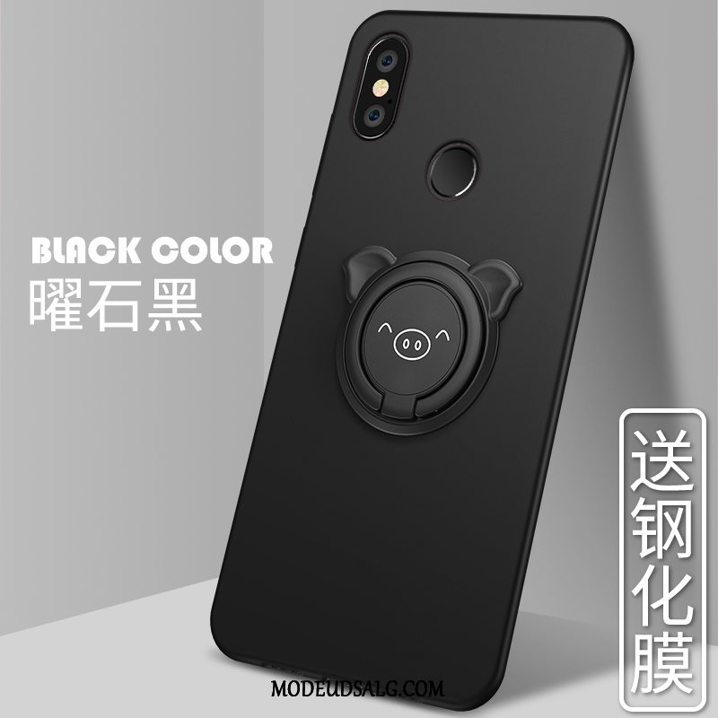 Xiaomi Mi Max 3 Etui Trendy Cover Lyserød Blød Lille Sektion