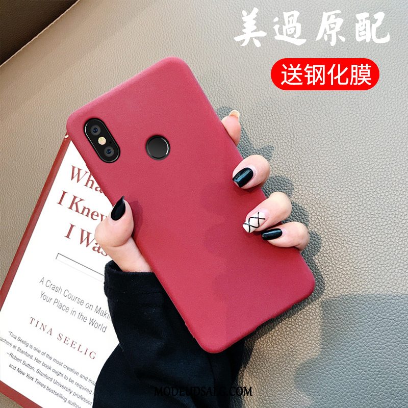 Xiaomi Mi Mix 2s Etui / Cover 3d Blød Anti-fald Nubuck