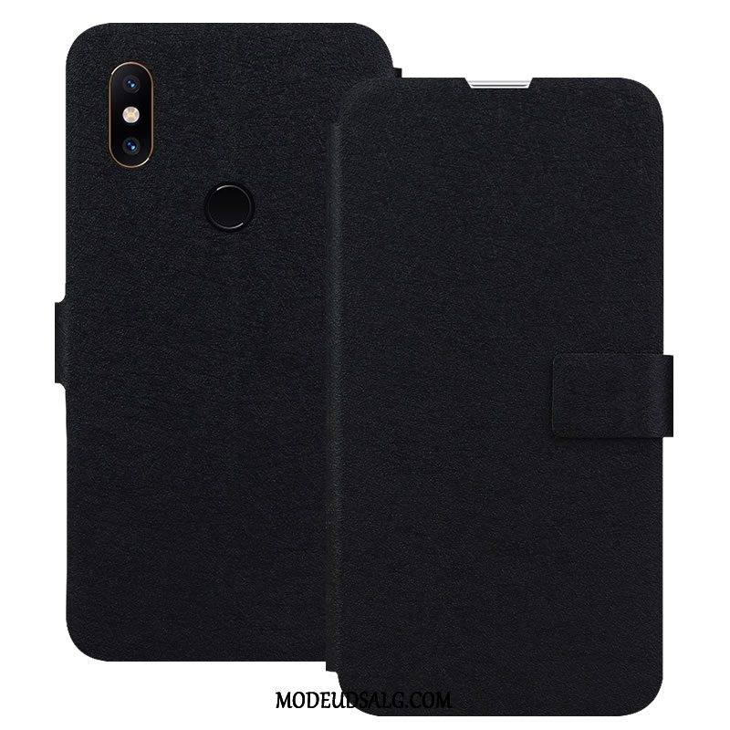 Xiaomi Mi Mix 2s Etui / Cover Knapper Blød Kort Rød