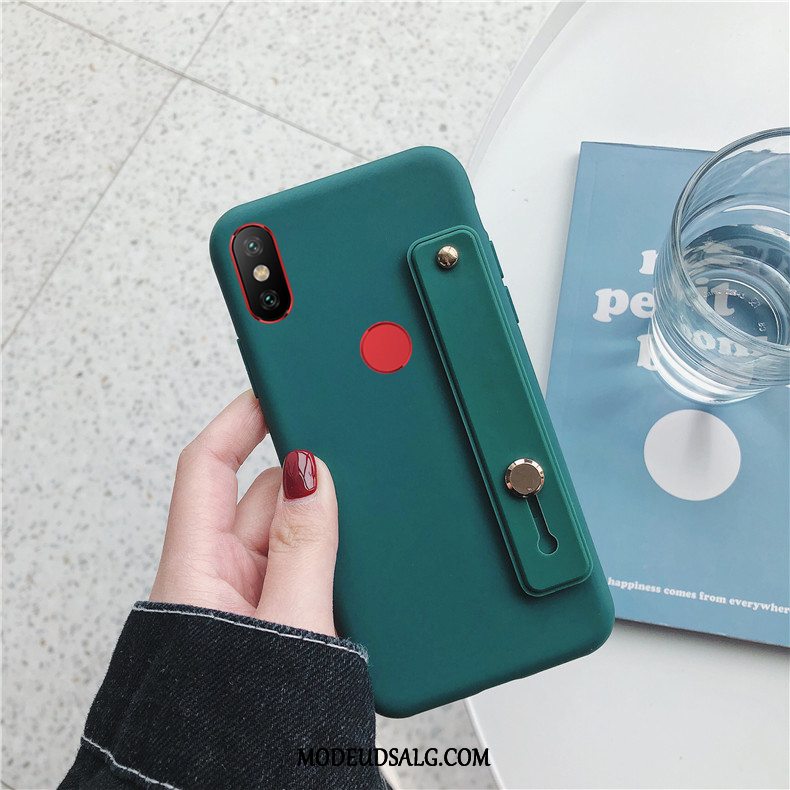 Xiaomi Mi Mix 2s Etui / Cover Nubuck Blød Lille Sektion Silikone Grøn