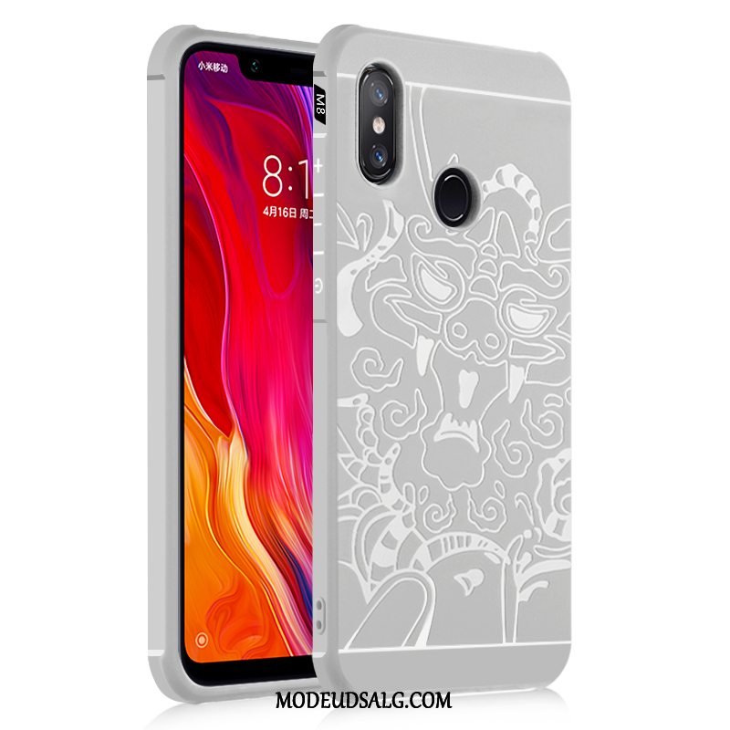 Xiaomi Mi Mix 2s Etui / Cover Silikone Anti-fald Trend Hvid Blød