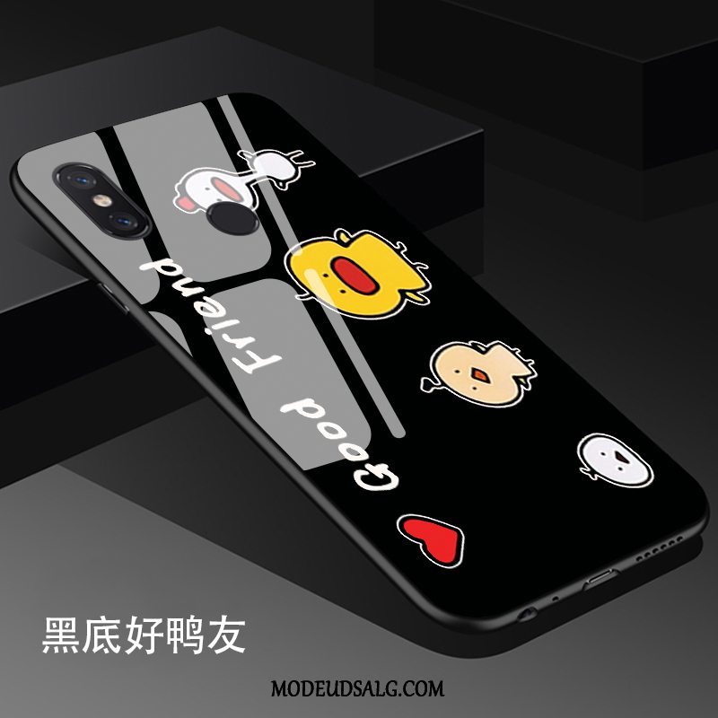 Xiaomi Mi Mix 2s Etui Glas Lille Sektion Cartoon And Kylling