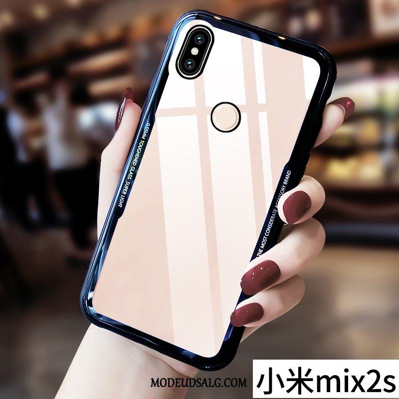 Xiaomi Mi Mix 2s Etui Sort Blød Anti-fald Cover Lille Sektion