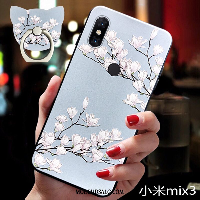 Xiaomi Mi Mix 3 Etui Af Personlighed Trendy Tynd Beskyttelse Nubuck