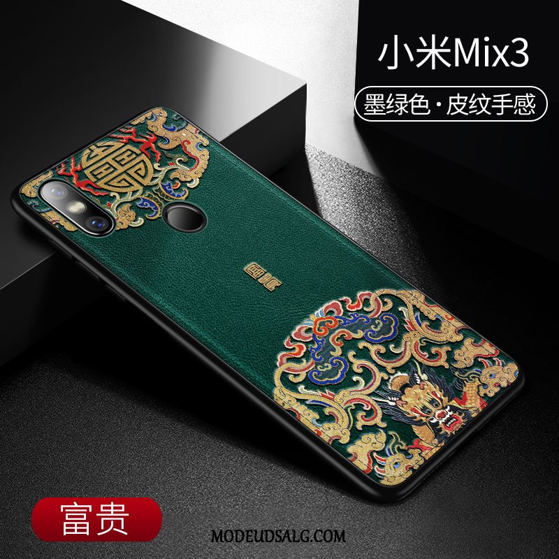 Xiaomi Mi Mix 3 Etui Anti-fald Beskyttelse Kreativ Kvalitet Læder