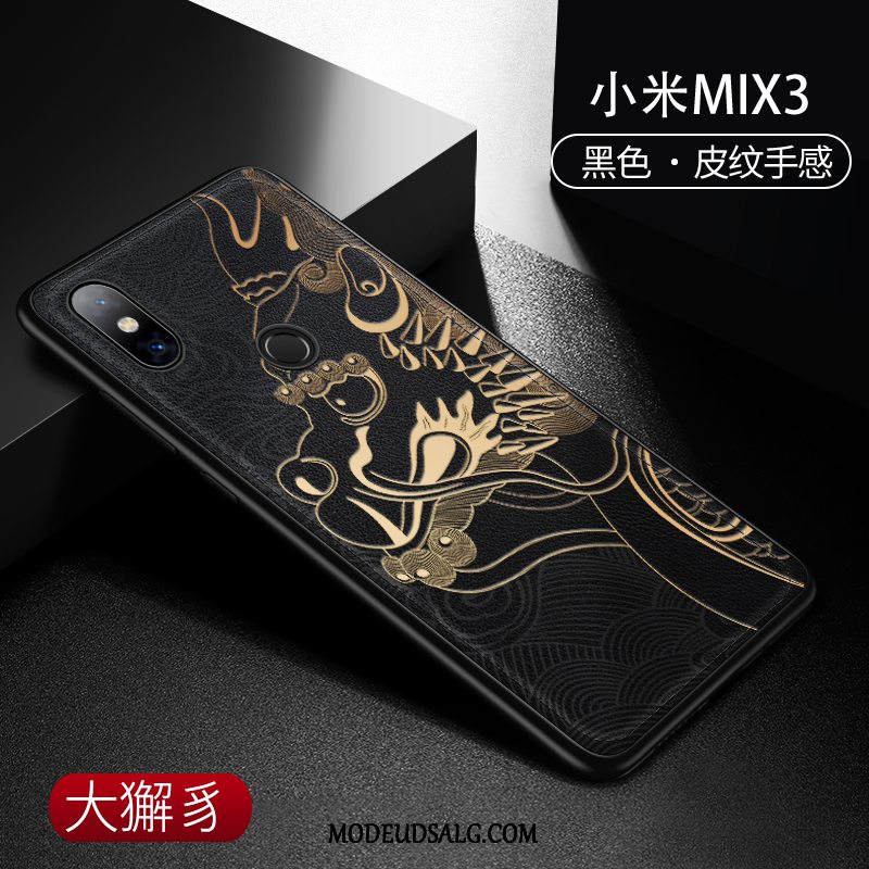 Xiaomi Mi Mix 3 Etui Anti-fald Beskyttelse Kreativ Kvalitet Læder