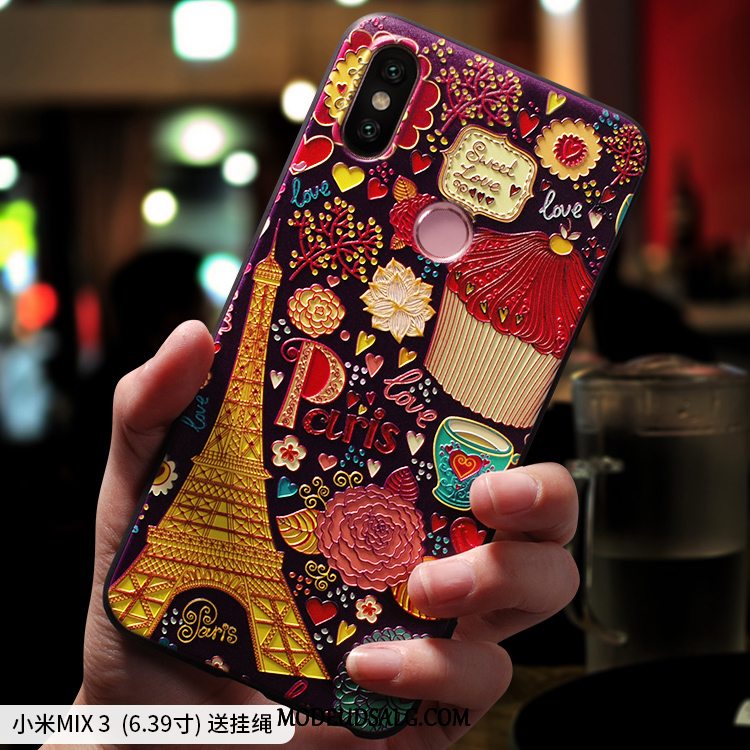 Xiaomi Mi Mix 3 Etui Anti-fald Cartoon Net Red Smuk Trendy