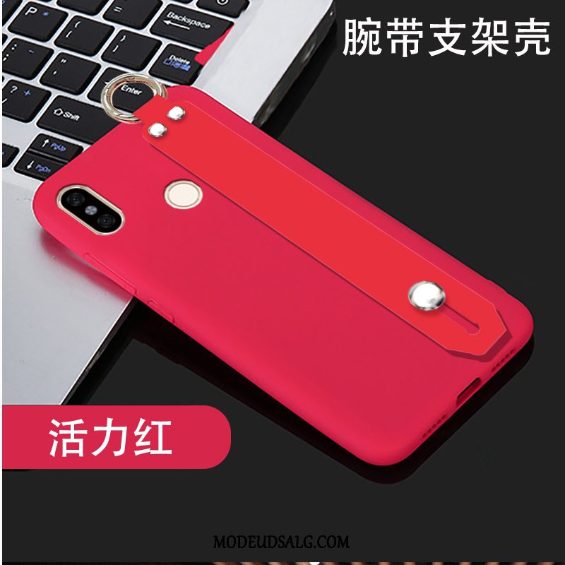 Xiaomi Mi Mix 3 Etui Anti-fald Trend Blød Rød Cover