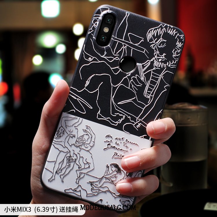 Xiaomi Mi Mix 3 Etui Cover Alt Inklusive Lille Sektion Tynd Anti-fald