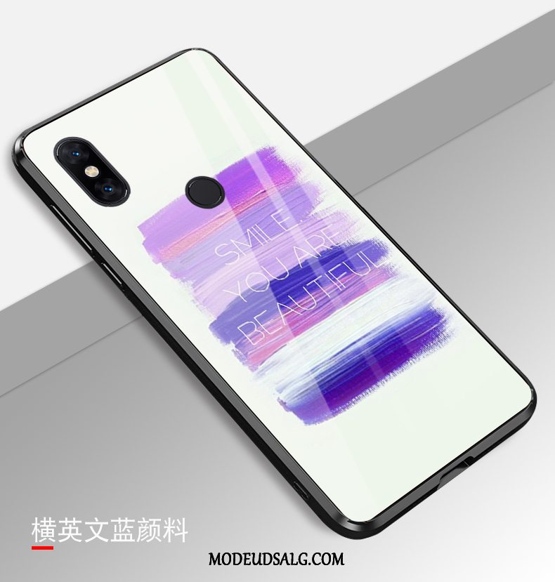 Xiaomi Mi Mix 3 Etui / Cover Kreativ Farve Blød Glas Beskyttelse