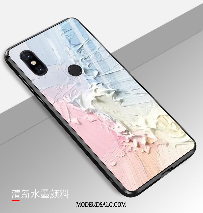 Xiaomi Mi Mix 3 Etui / Cover Kreativ Farve Blød Glas Beskyttelse