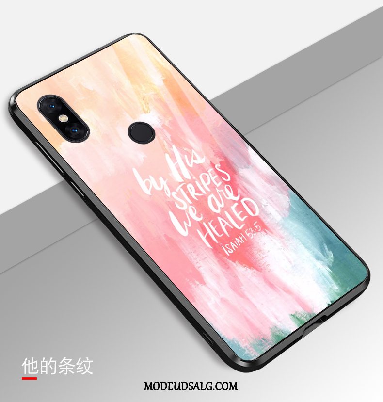 Xiaomi Mi Mix 3 Etui / Cover Kreativ Farve Blød Glas Beskyttelse