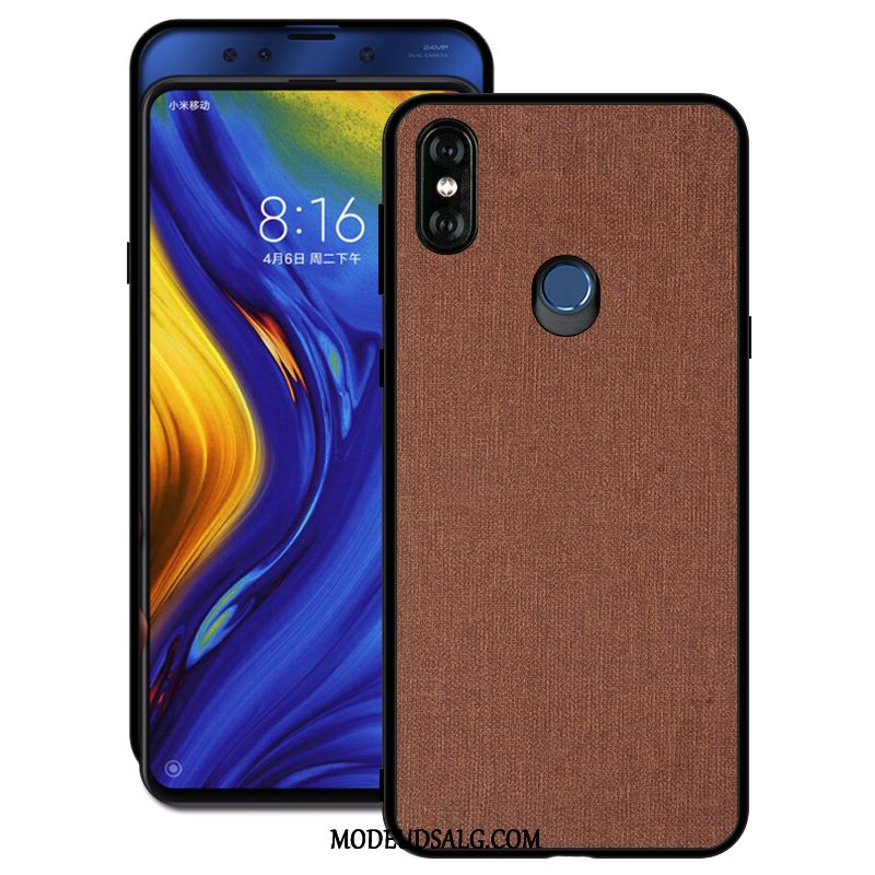 Xiaomi Mi Mix 3 Etui / Cover Lærred Blød Klud Mønster Elskeren