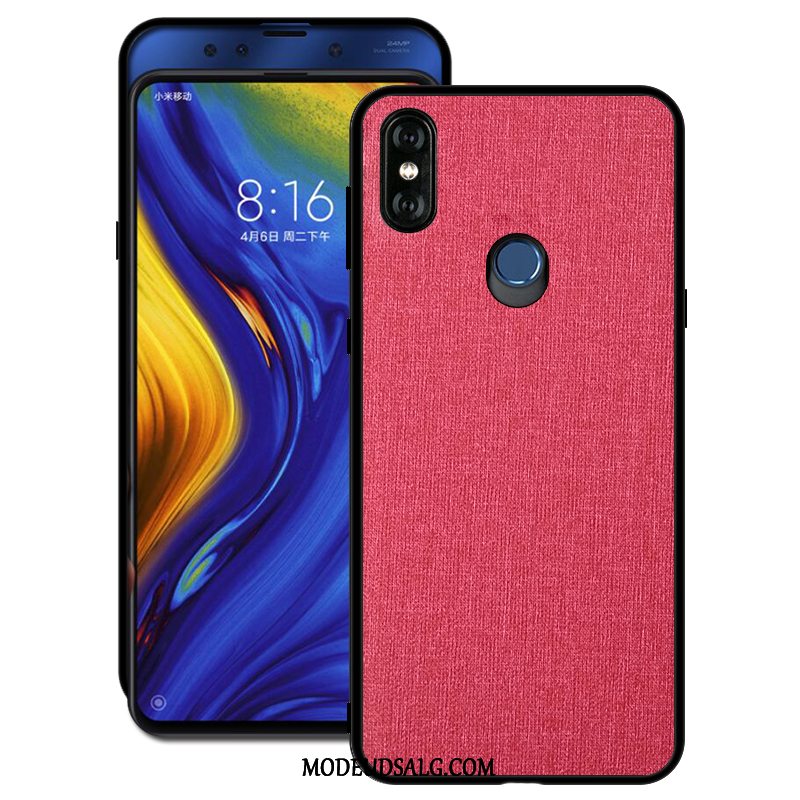 Xiaomi Mi Mix 3 Etui / Cover Lærred Blød Klud Mønster Elskeren