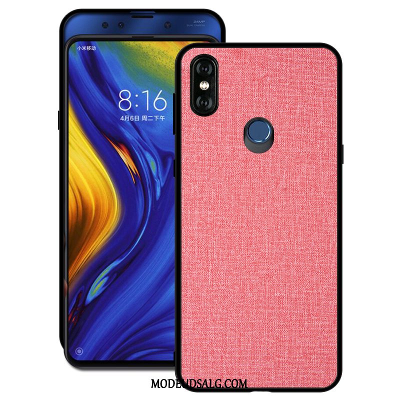 Xiaomi Mi Mix 3 Etui / Cover Lærred Blød Klud Mønster Elskeren