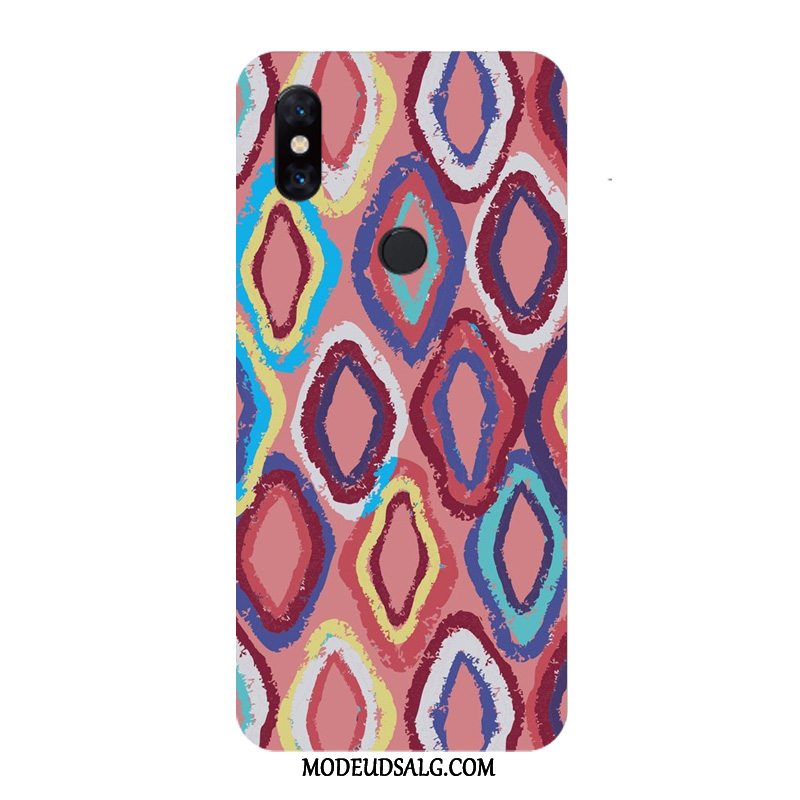 Xiaomi Mi Mix 3 Etui / Cover Nubuck Lille Sektion Sort Plast Tilpas