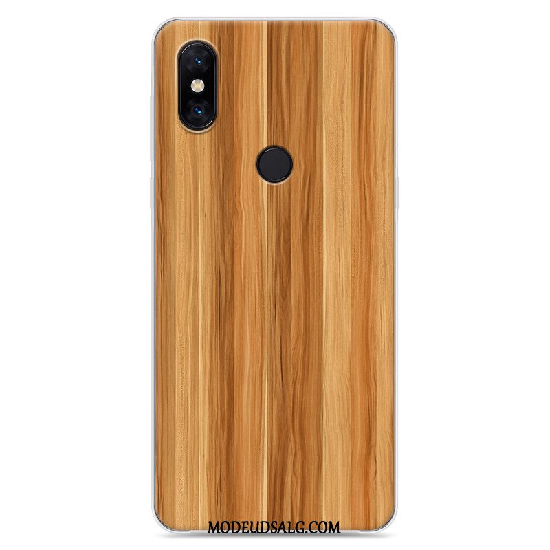 Xiaomi Mi Mix 3 Etui Kreativ Trækorn Hård Simple Beskyttelse