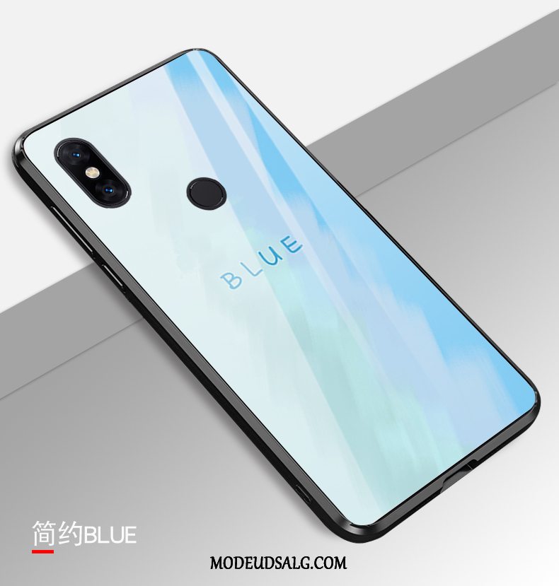 Xiaomi Mi Mix 3 Etui Silikone Blød Cover Glas Vind