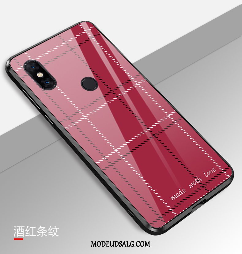 Xiaomi Mi Mix 3 Etui Silikone Blød Cover Glas Vind