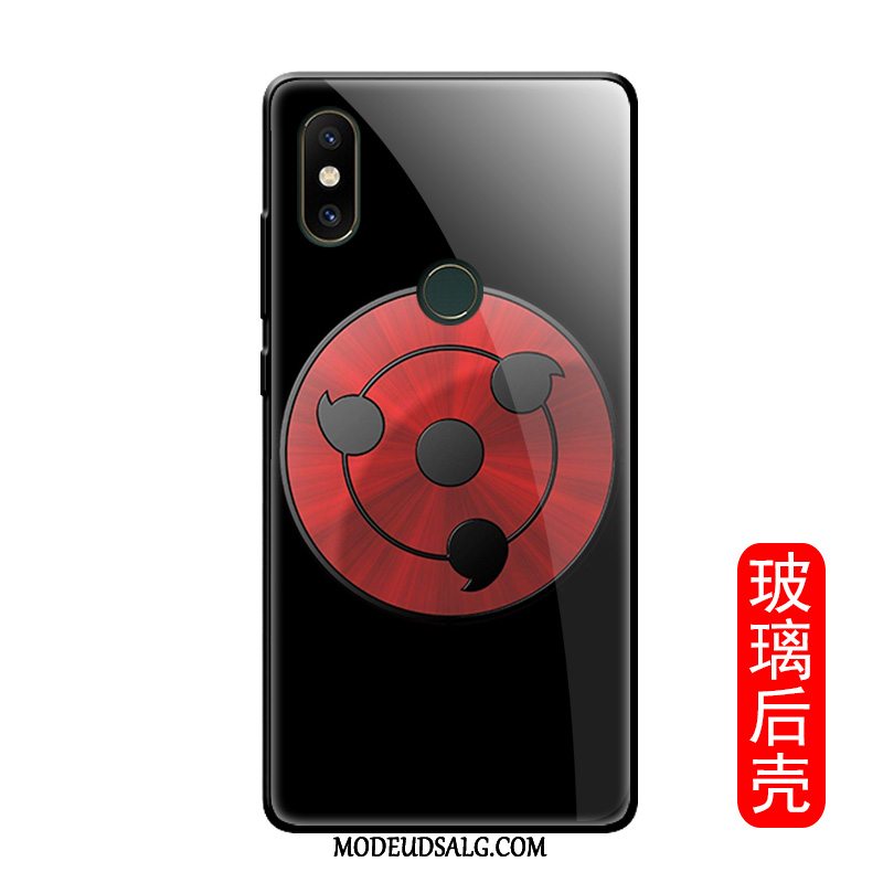 Xiaomi Mi Mix 3 Etui Sort Spejl Glas Lille Sektion Af Personlighed