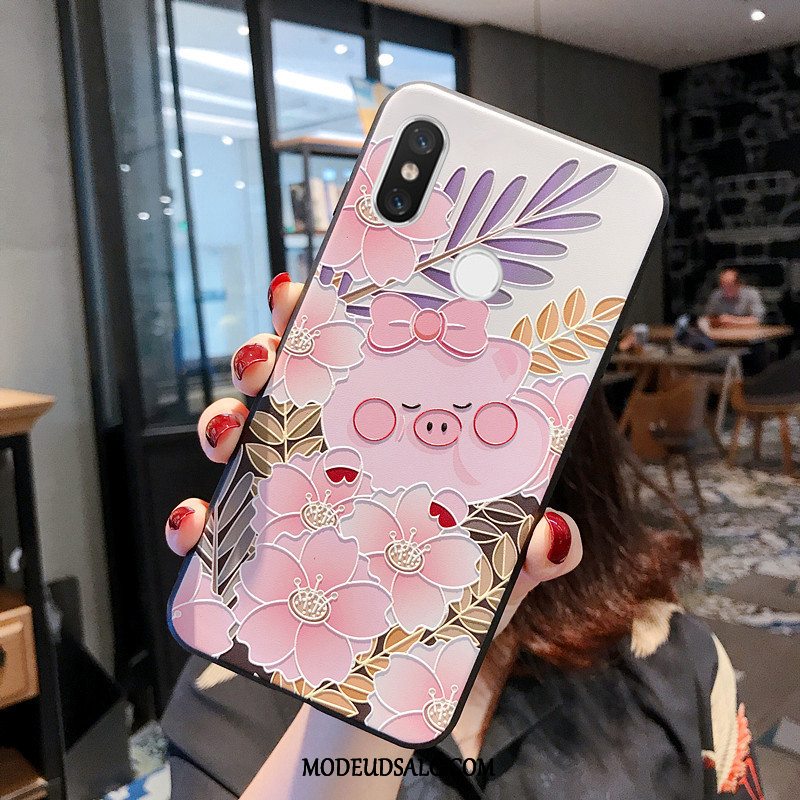 Xiaomi Mi Mix 3 Etui Tredimensionale Cover Relief Cartoon Lille Sektion