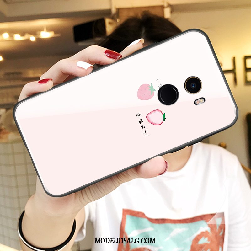 Xiaomi Mi Mix Etui Cartoon Ungdom Glas Kreativ Hvid