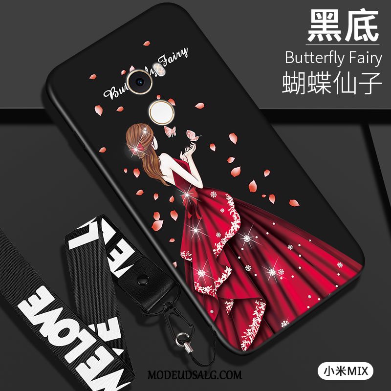 Xiaomi Mi Mix Etui Cover Anti-fald Kreativ Rød Blød