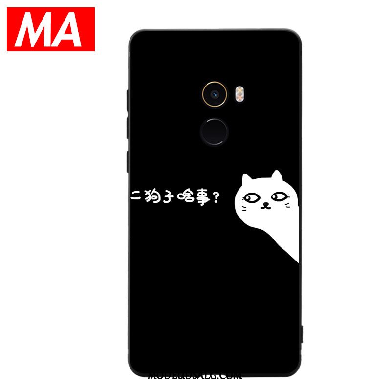 Xiaomi Mi Mix Etui / Cover Lille Sektion Hvid Blød Hund