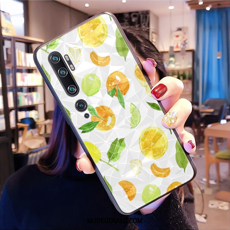 Xiaomi Mi Note 10 Etui / Cover Alt Inklusive Cartoon Rombe Lyserød Lille Sektion