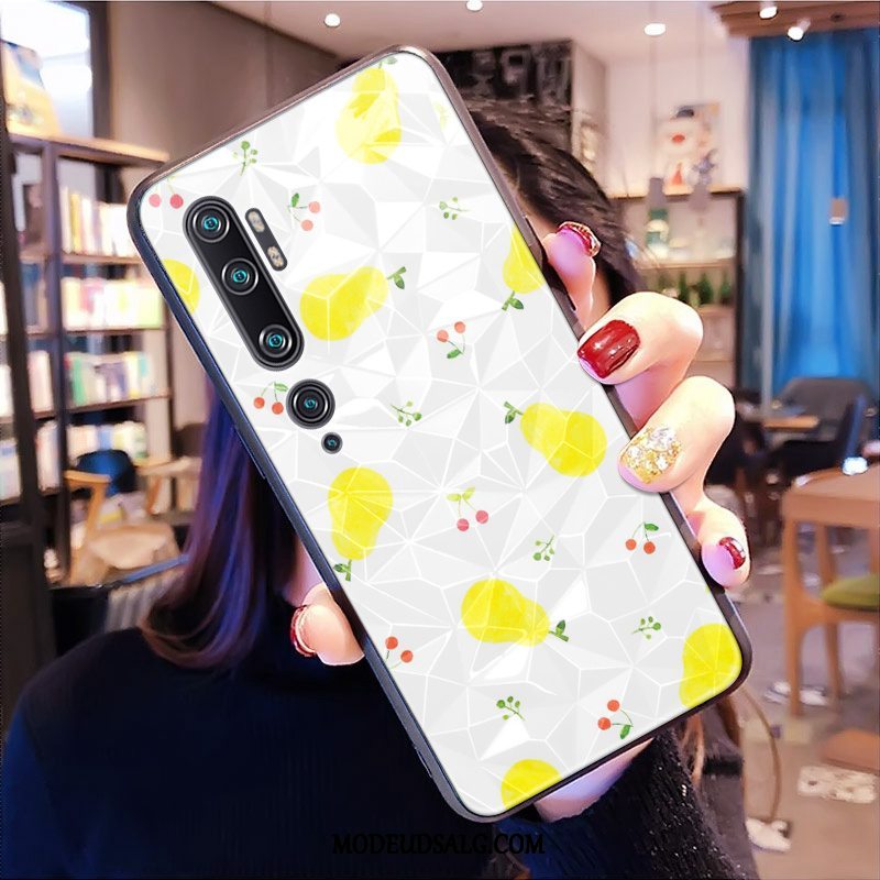 Xiaomi Mi Note 10 Etui / Cover Alt Inklusive Cartoon Rombe Lyserød Lille Sektion