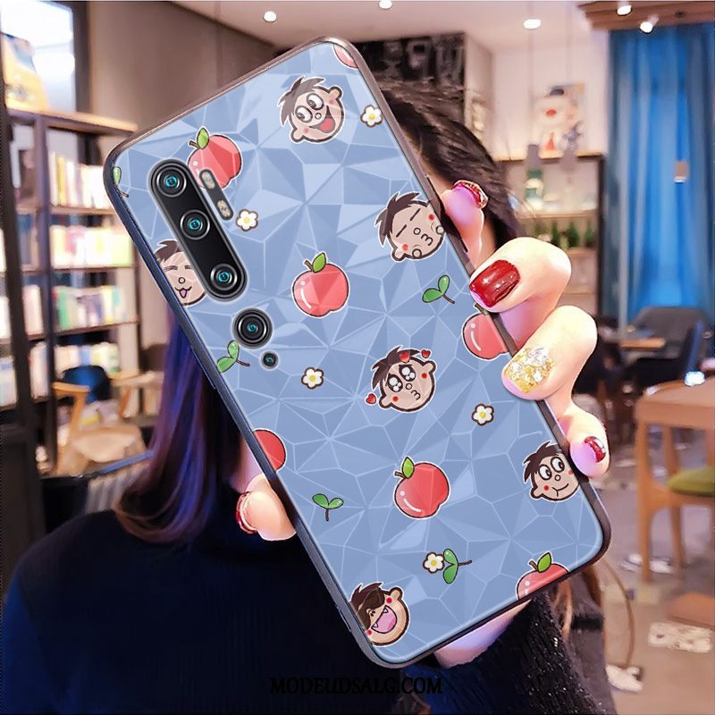 Xiaomi Mi Note 10 Etui / Cover Alt Inklusive Cartoon Rombe Lyserød Lille Sektion