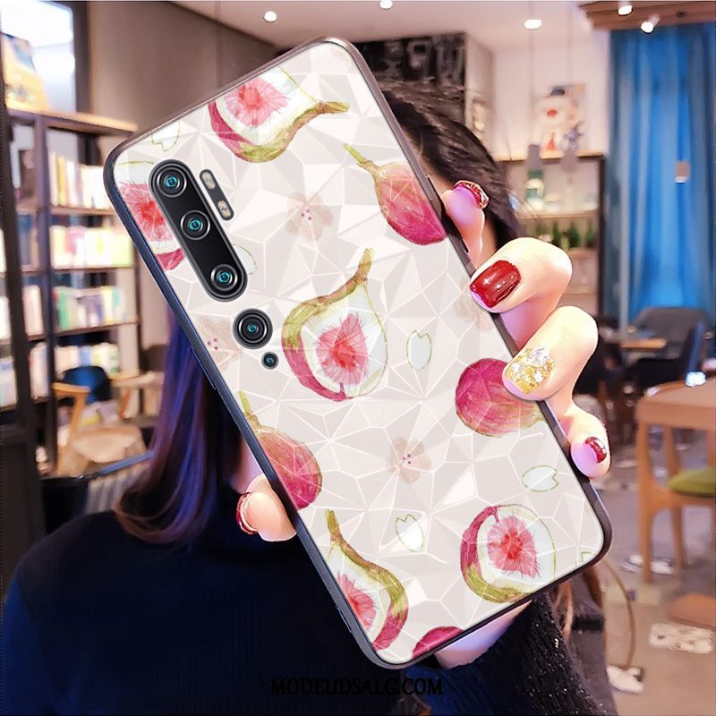 Xiaomi Mi Note 10 Etui / Cover Alt Inklusive Cartoon Rombe Lyserød Lille Sektion