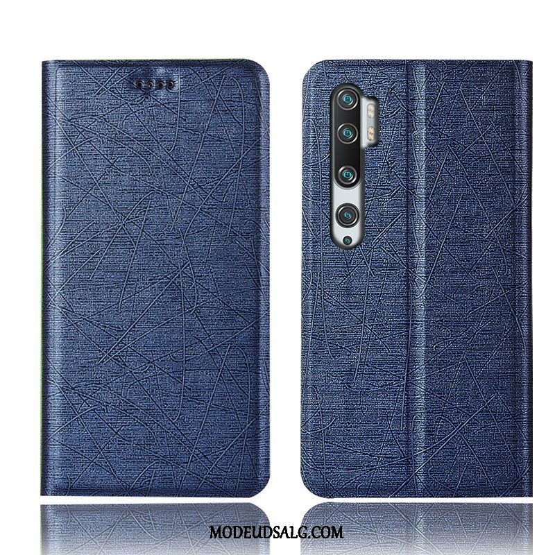 Xiaomi Mi Note 10 Etui / Cover Guld Rød Mønster Silke Alt Inklusive